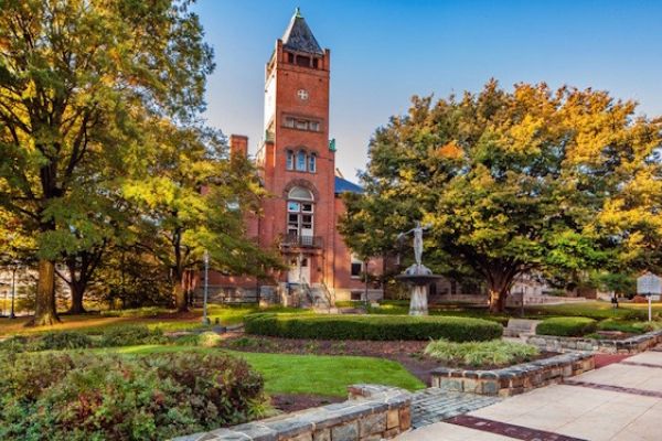 Courthouse Square Park in Rockville, Maryland